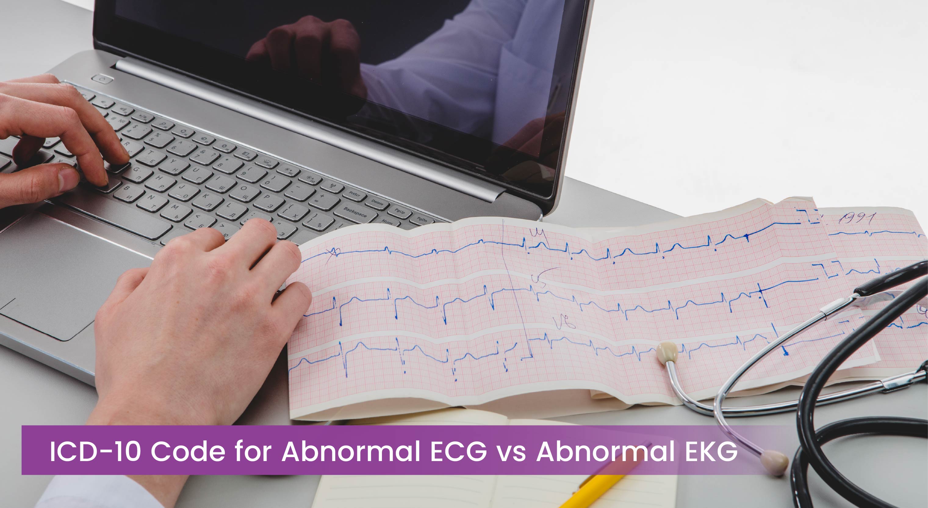 ICD-10 Code for Abnormal ECG vs Abnormal EKG