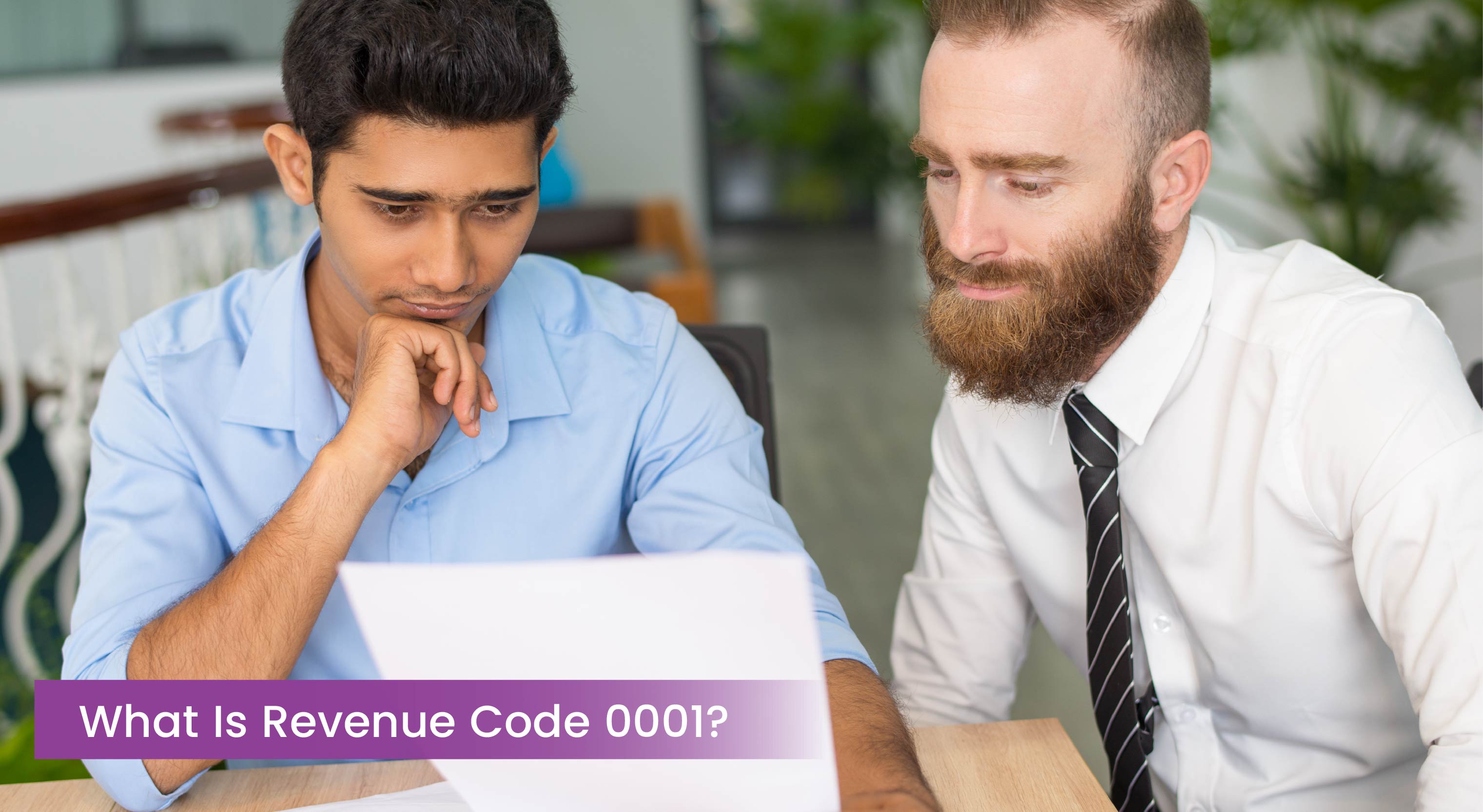 What Is Revenue Code 0001