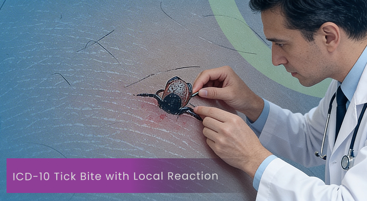 ICD-10 Tick Bite with Local Reaction