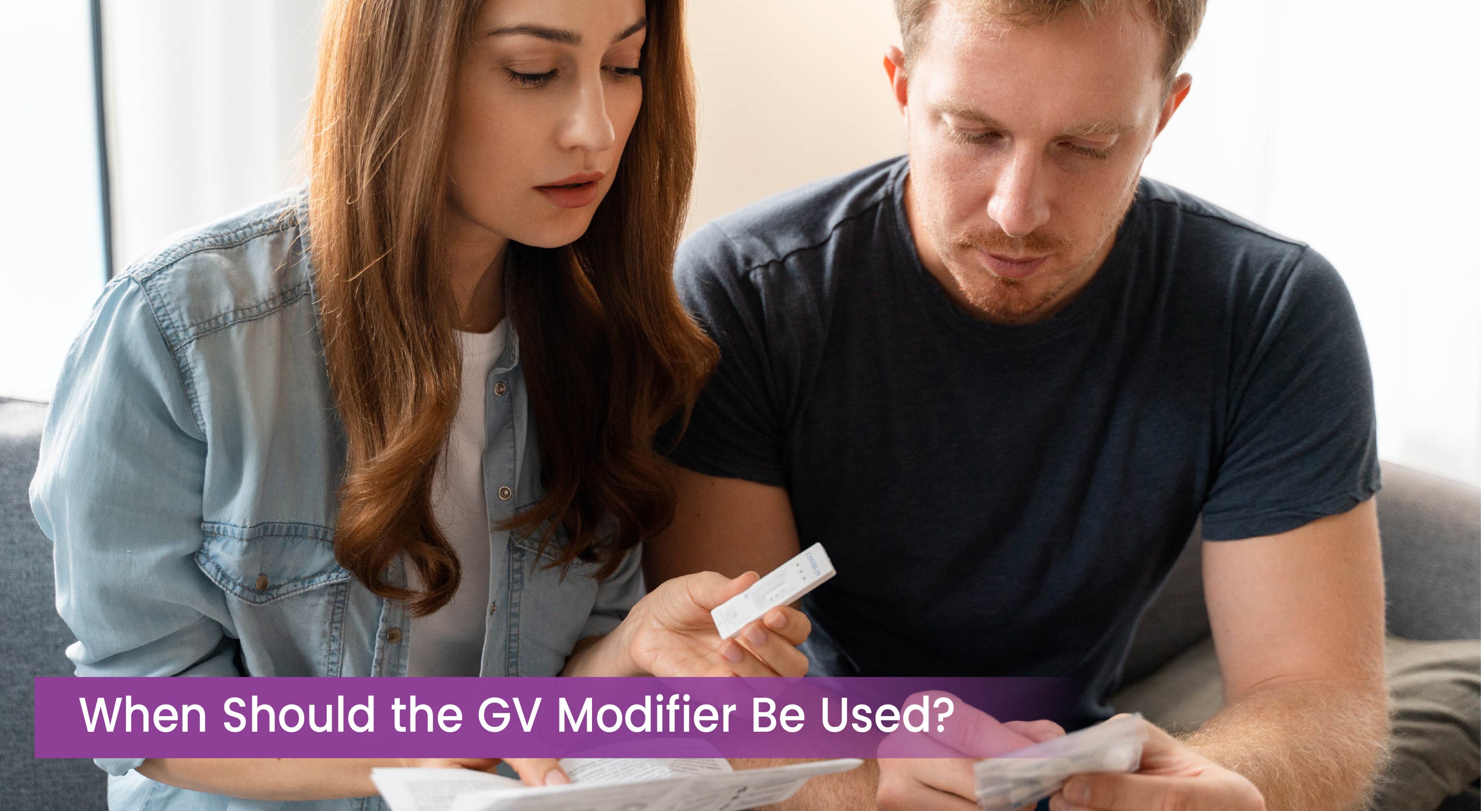 When Should the GV Modifier Be Used?