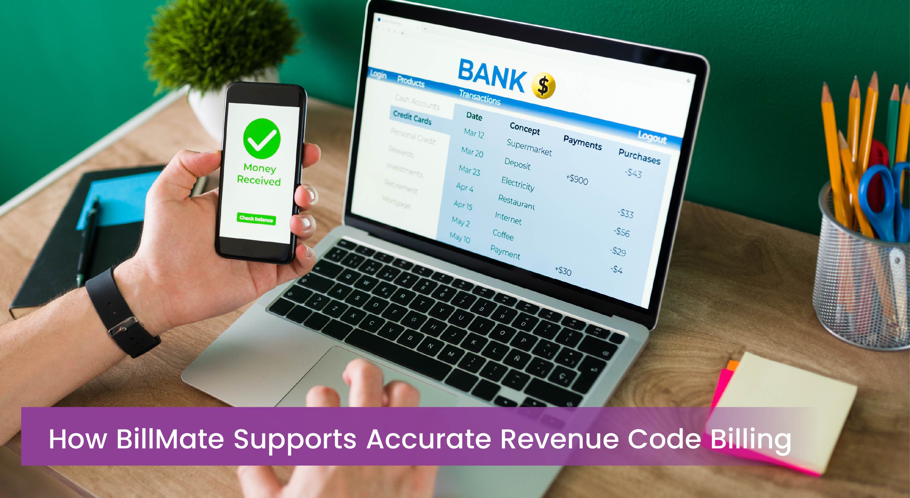 How BillMate Supports Accurate Revenue Code Billing