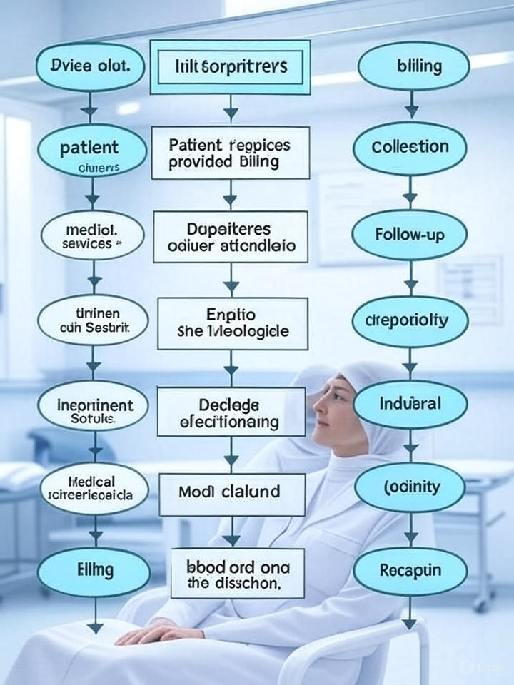 Illustration showing the medic